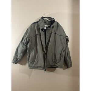 Columbia Men Waterproof Winter Jacket Size XL Olive Green Grey